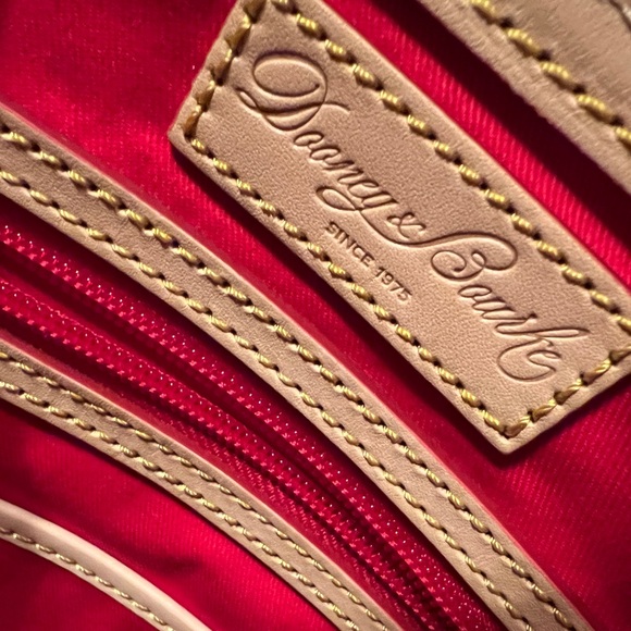 Dooney & Bourke Botanical Leather Satchel - Picture 7 of 12